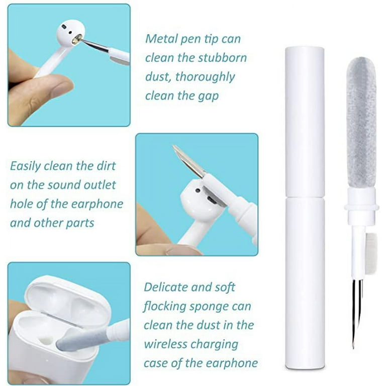 Cleaner Kit for Keyboard,Keyboard Cleaner Brush,5 in 1 Multi-Function  Computer Cleaning Tools with Keycap Puller for Airpods
