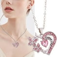 thumbnail image 2 of Mfigree Best Gifts for Women, Heart Necklace Mom Grandma Necklace, Birthday Mothers Day Valentine's Day Jewelry Gifts for Mom Grandma Wife from Daughter Son, 2 of 7