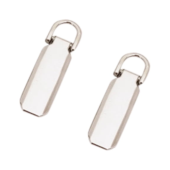Partheme Zipper Pull Replacement, Detachable Metal Zipper Handle Mend Fixer Tab Repair for Luggage Suitcase Backpack Jacket Bags Boots Coat Handbags, B