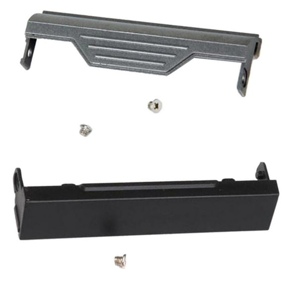 2x Unidad Disco Duro de Reemplazo HDD Caddie Cubierta+ Screw para Latitude Sunnimix Cubierta del disco duro de la unidad de disco rígido