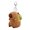 B, variant on Capybara Plush Keychain Capybara Stuffed Animals Plush Pendant for Graduation Gifts Exchange Birthday Party, Turtle Bag, Strawberry Hood for Adult