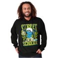 thumbnail image 3 of The Smurfs Kanji Street Scholar Men Big & Tall Graphic Hoodie Brisco Brands 2X, 3 of 5