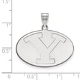thumbnail image 2 of 14k White Gold LogoArt Brigham Young University Letter Y Large Pendant Q4W002BYU, 2 of 3