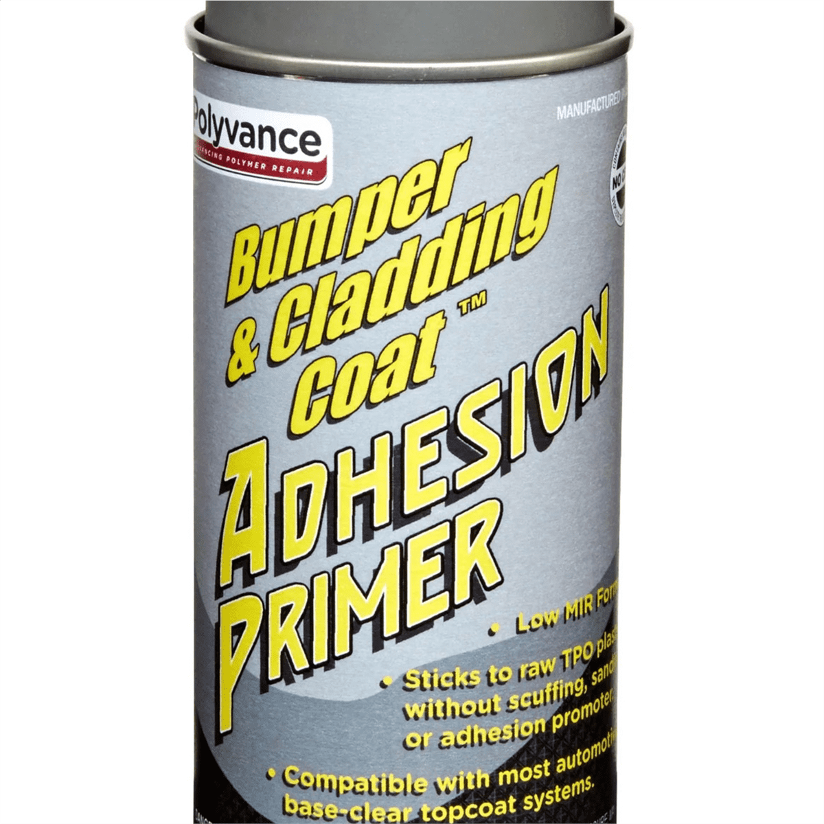 Urethane Supply Co. Polyvance Bumper & Cladding Coat 3611-A Low VOC Adhesion Primer, 11 fl-oz Aerosol Can, Light Gray