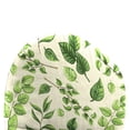 thumbnail image 4 of Jordan Manufacturing 49" x 20.5" Natik Aloe Green Leaves Rectangular Outdoor Adirondack Chair Cushion with Back Strap, 4 of 8