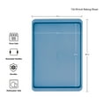 thumbnail image 3 of KitchenAid Aluminized Steel Nonstick 13x18-inch Cookie Baking Sheet Pan, Blue Velvet, 3 of 8