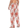 thumbnail image 5 of GZHJMY Red Octopus Men’s Cotton Pajama Pant – Lounge Pjs Bottom with Pockets Drawstring, Christmas New Year Birthday Gifts, Large, 5 of 5