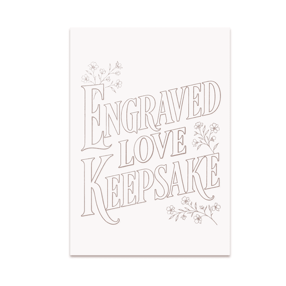 Elegant Monogram Decor - Home Decor Enthusiast - 13x19 Poster Print