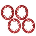 thumbnail image 1 of Anneaux de Perles de Roue de Remplacement, 4 Pcs Anneaux de Perles de Roue Extérieure Bagues de Perles de Roue de Perle Apparence Frappante, 1 of 8