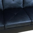 thumbnail image 5 of Star Home Living Corp Chris Microfiber Fabric Left Facing Sectional Black, 5 of 8