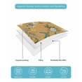 thumbnail image 4 of Quilts Queen Size Bedding Set, Yellow Botanical Reversible Summer Quilt 3 Pieces, Spring Floral Summer Lemon Birds Lightweight Bedspreads Coverlets with 2 Pillow Shams for All Seasons, 4 of 5