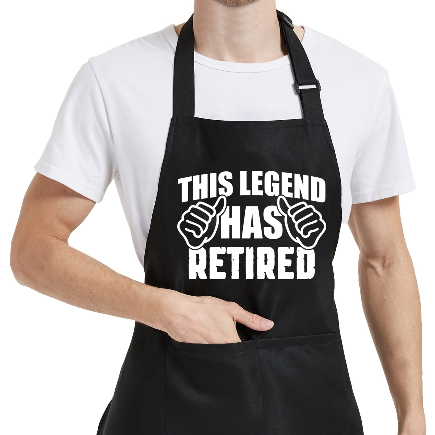 Retirement Gifts for Men, Funny Cooking Aprons for Women Retired BBQ