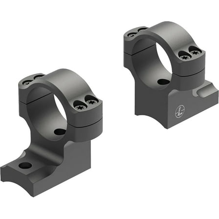 Leupold 171105 BackCountry 2-Piece Base/Rings For Browning AB3 Long Range 1" Ring High Black Matte Finish