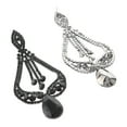 thumbnail image 2 of Large Rhinestone Drop Earrings, 2 of 2