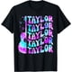 thumbnail image 1 of playera de cumpleaños para niña retro Taylor con nombre personalizado, 1 of 2