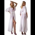 thumbnail image 3 of Traje de Baño de para Mujer, Cárdigan con Abertura Frontal, Bikini Fluido de Verano, Ropa de Playa un Tamaño, 3 of 7