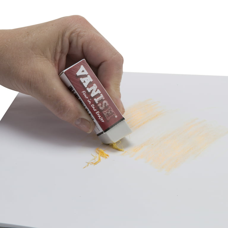 Vanish 4-in-1 Artist Eraser Replaces Gum Rubber Vinyl and Kneaded