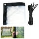 thumbnail image 5 of Lona impermeable de PE | Refugio transparente para la lluvia - Cubierta multifuncional a prueba de viento para exteriores | Protección resistente, resistente al desgarro y para todo tipo de clima, 5 of 8