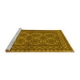thumbnail image 2 of Ahgly Company Machine Washable Indoor Rectangle Southwestern Yellow Country Area Rugs, 6' x 9', 2 of 4