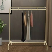 CNCEST Metal Clothes Rack Clothing Display Stand Bedroom Freestanding Garment Gold Rack