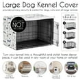 thumbnail image 4 of Sweet Jojo Designs Cartoon Puppy Dog Crate Kennel Cover 48in., 4 of 6