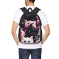 thumbnail image 4 of Fuzoiu Cute Kittens Group Portrait Print Large Capacity Backpack,Travel Backpack,Laptop Bag,College School Rucksack Bag,for School, Travel & Outdoor Activities, 4 of 6