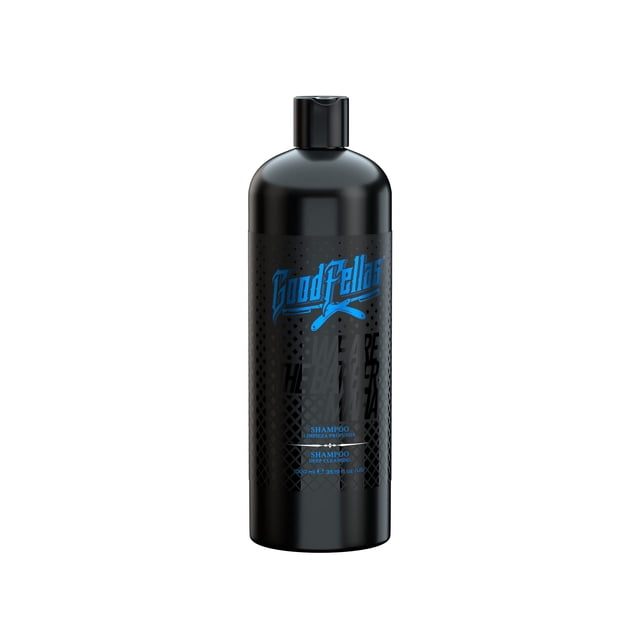 GoodFellas Shampoo Limpieza Profunda 100% Natural con Aceite de Hoja de Menta y ProVitamina B5 1 litro !!NUEVA PRESENTACION!!