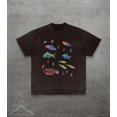 thumbnail image 2 of Weird Fishes Graphic Tee, Colorful Fish T-Shirt, Retro Ocean Art Shirt, Indie Aesthetic Unisex Gift, 2 of 3
