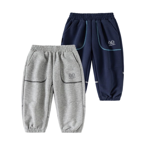 Bovxnpu Unisex Boys Sweatpants Comfortable Sweatpants for Kids Casual Trousers