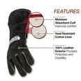 thumbnail image 2 of Lincoln Electric K3232 Jessi Combs Women's MIG/Stick Welding Gloves, Medium, 2 of 3