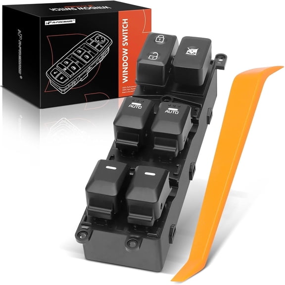 A-Premium - Front Left Driver Side - Master Power Window Switch - Compatible with Kia Forte 2014 2015 2017 2018 - Replace# 93571-A7200