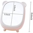 thumbnail image 3 of Jinsinto Girls Tabletop Makeup Mirror With Adjustable Stand (white), 3 of 5