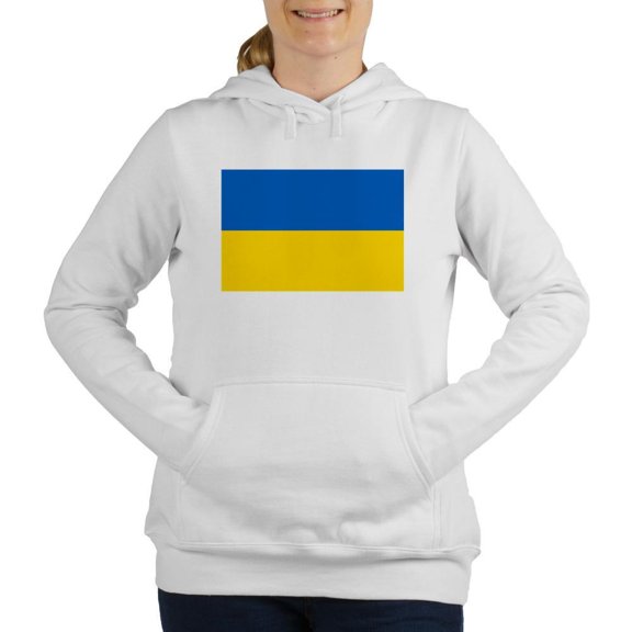 CafePress - Flag Of Ukraine Sweatshirt - Women's Hooded Sweatshirt