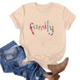 thumbnail image 1 of Blouse à Manches Courtes Imprimée Mode pour Femmes T-Shirt Col Rond Drôle, 1 of 3