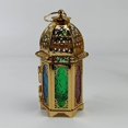 thumbnail image 1 of Vintage Style Candle Lantern Lamp Wind Light Party Centerpiece Decorative Desk Home Decor Gifts Gold Colorful, 1 of 8