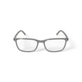 thumbnail image 4 of Walmart Men's MV001 Lucas Square Prescription Eyeglasses with Case, Grey, 4 of 6