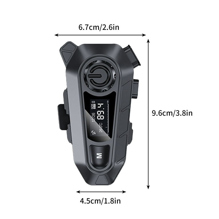 bluetooth radio motorcycle helmet GDM DEMON HYPERSONIC Matte Black / Tinted & Clear / Small equipped modular helmet combines comfort and safety with the ultimate hands HYCOMM H2 Motorcycle Bluetooth Headset,