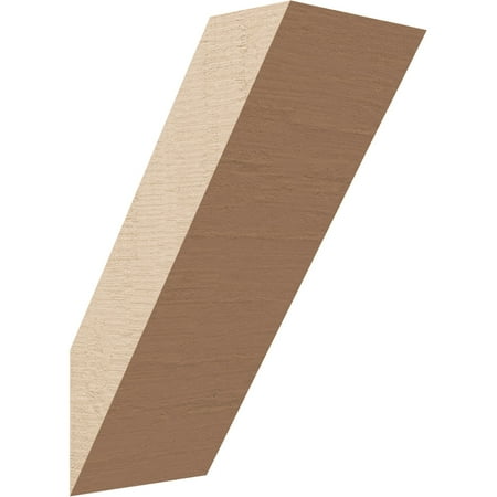 

Ekena Millwork 5 W x 8 D x 12 H Traditional Rough Cedar Woodgrain TimberThane Knee Brace Primed