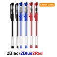 thumbnail image 3 of Juego de 25 bolígrafos de gel, bolígrafo neutro, escritura suave, secado rápido, 0,5 mm, color negro, azul y rojo, recambio reemplazable, material de papelería escolar, 3 of 5