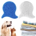 thumbnail image 2 of 4 Pcs Balles à Lessive pour Enlever les Poils d'Animaux, Attrape-Peluches Réutilisable pour Chien Chat pour Laveuse et Sécheuse, Enlève-Peluches Efficace pour Vêtements, Literie, Couvertures pour Animaux - Blanc -, 2 of 7