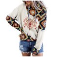 thumbnail image 5 of Gibobby Sudadera de mujer, Cómodo Sudadera Dama Color Negro Jaspe para Mujer(Dolado,G), 5 of 5
