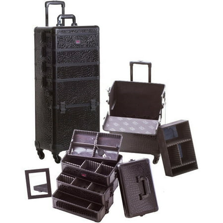 Seya Inc. Professional 4-1 Rolling Makeup Case