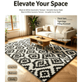 thumbnail image 6 of Reversible Outdoor Carpet for Patios and Camping - Durable, Easy-to-Clean Polypropylene Mat for Gardens, Beaches, and Picnics BLACK, 6 of 6