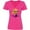 Hot Pink, variant on Inktastic St. Augustine Florida Vacation Women's V-Neck T-Shirt