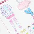 thumbnail image 3 of Educational Insights PaperCraft Fashion Parade, Color in Paper Dolls, Arts and Crafts for Ages 3 years and up, 3 of 6