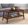 thumbnail image 2 of ClickDecor Gaines Coffee Table Brown, 2 of 9