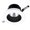 Black/White, variant on R2ARDT-W830-WT-WAC Lighting-Aether-15W 50 degree 1 LED Round Trim in Functional Style-4.13 Inches Wide by 2.5 Inches High-White Finish-3000 Color