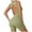 Light Green, variant on OSOLU Women's Sleeveless Yoga Jumpsuits Shorts Bodysuit Deep Scoop Neck Backless Bodycon Jumpsuits Sports Soft Tummy Control Workout Athletic Gym Bottoms Red L