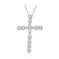 thumbnail image 4 of unbranded Collar Colgante De Cruz Con Circonia Y Ajustable En Para Uso Diario, 4 of 8