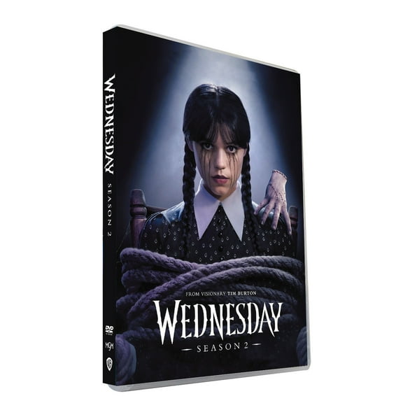 Wednesday Season 2: DVD 3-Discs New Box Set English Fast Delivery